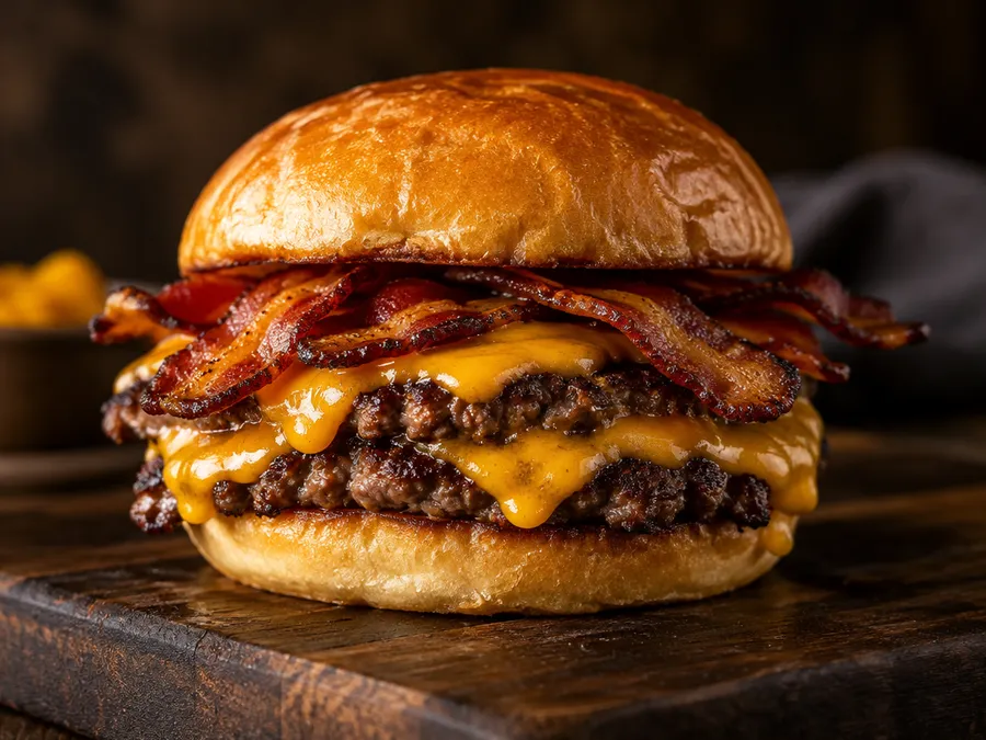 Cheese Bacon de Hamburgo, hamburguesería en Salto, Buenos Aires